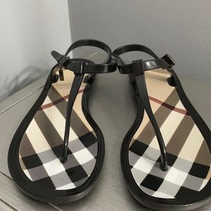 Burberry Jelly Sandals